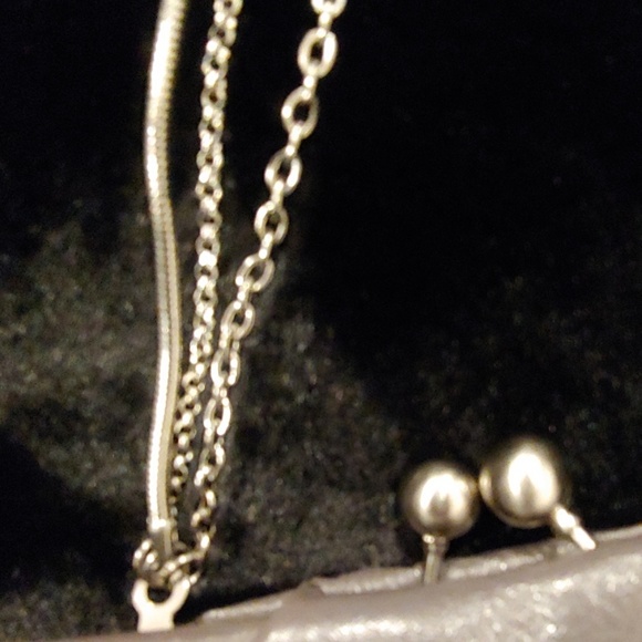 Hobo. Charcoal Grey Evening Bag - Picture 5 of 7